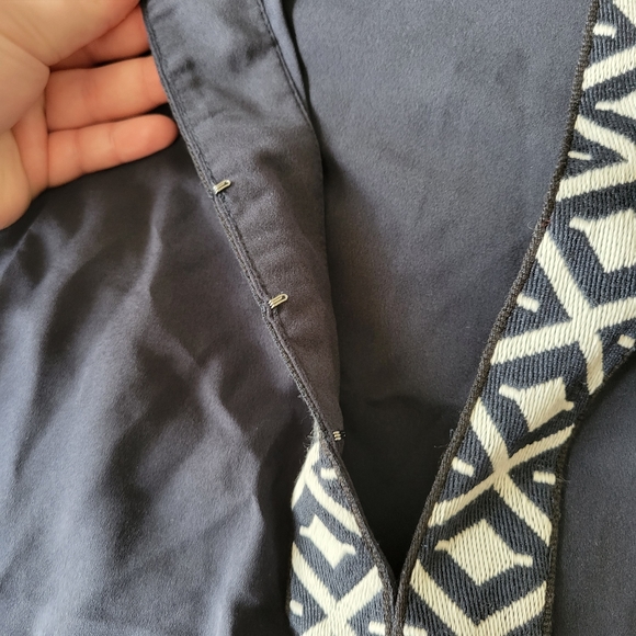 Tory Burch Ariana Embroidered Knit Trimmed Tunic Size 2 - Picture 6 of 8